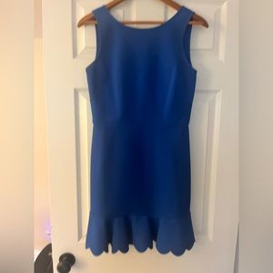 J.CREW size 6 blue dress